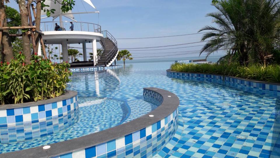 swimming pool tiling